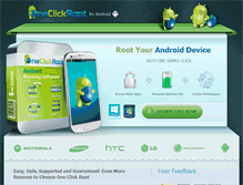 Tablet Screenshot of oneclickroot.net